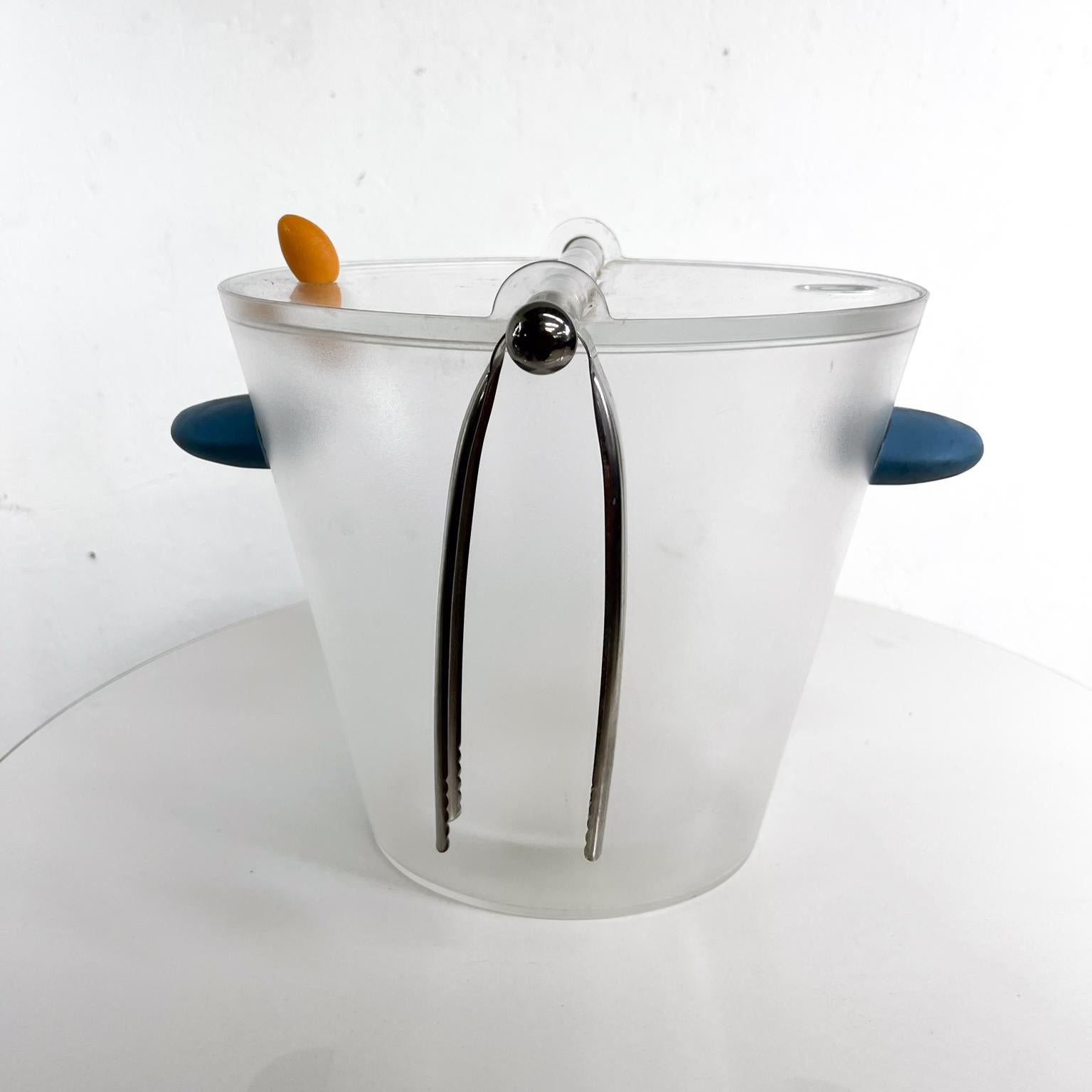1990s Michael Graves Ice Bucket with Tongs 1