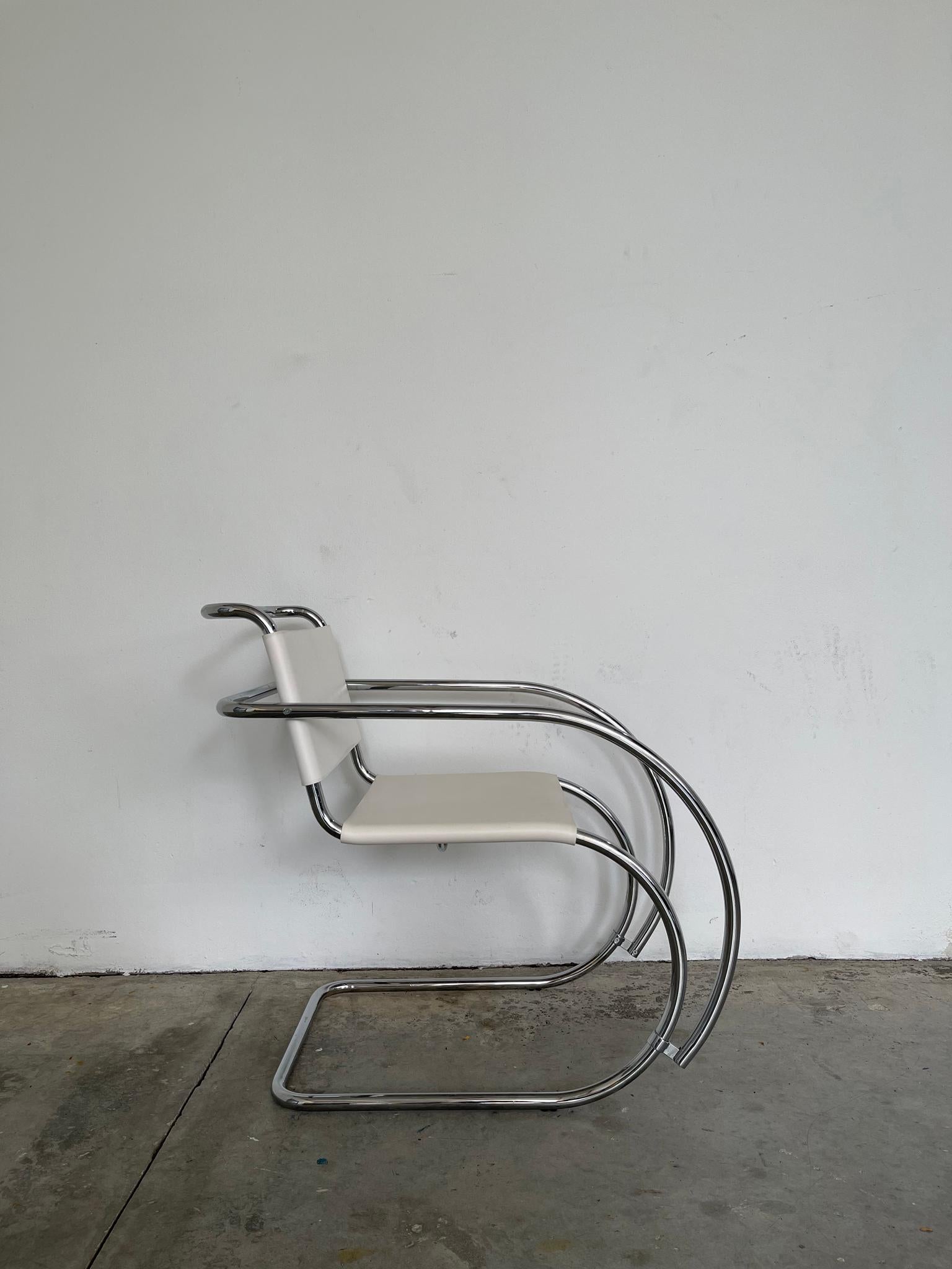 1990's Mies Van Der Rohe MR20 Armchairs 3