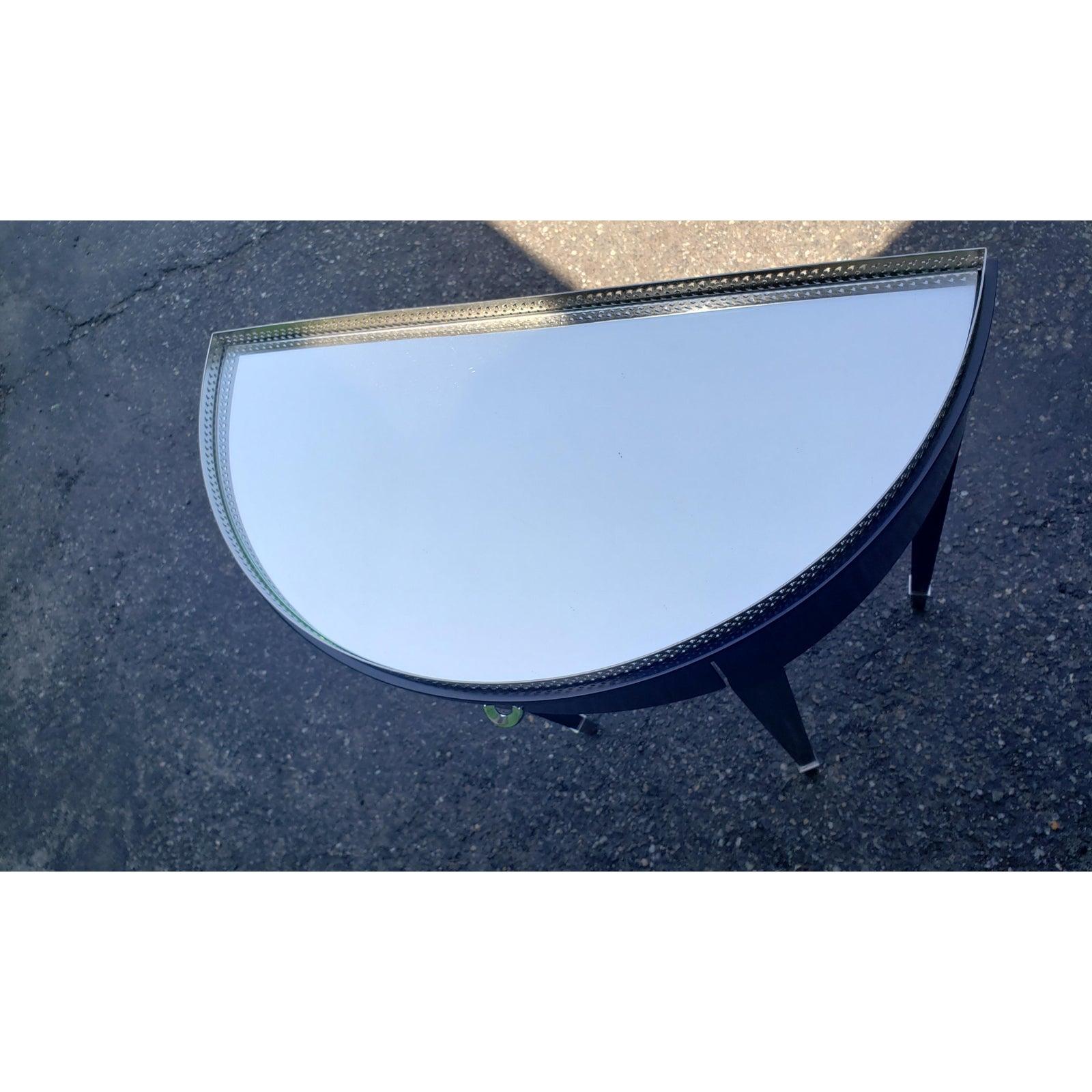 20ième siècle Table de foyer contemporaine à miroir des années 1990 en vente
