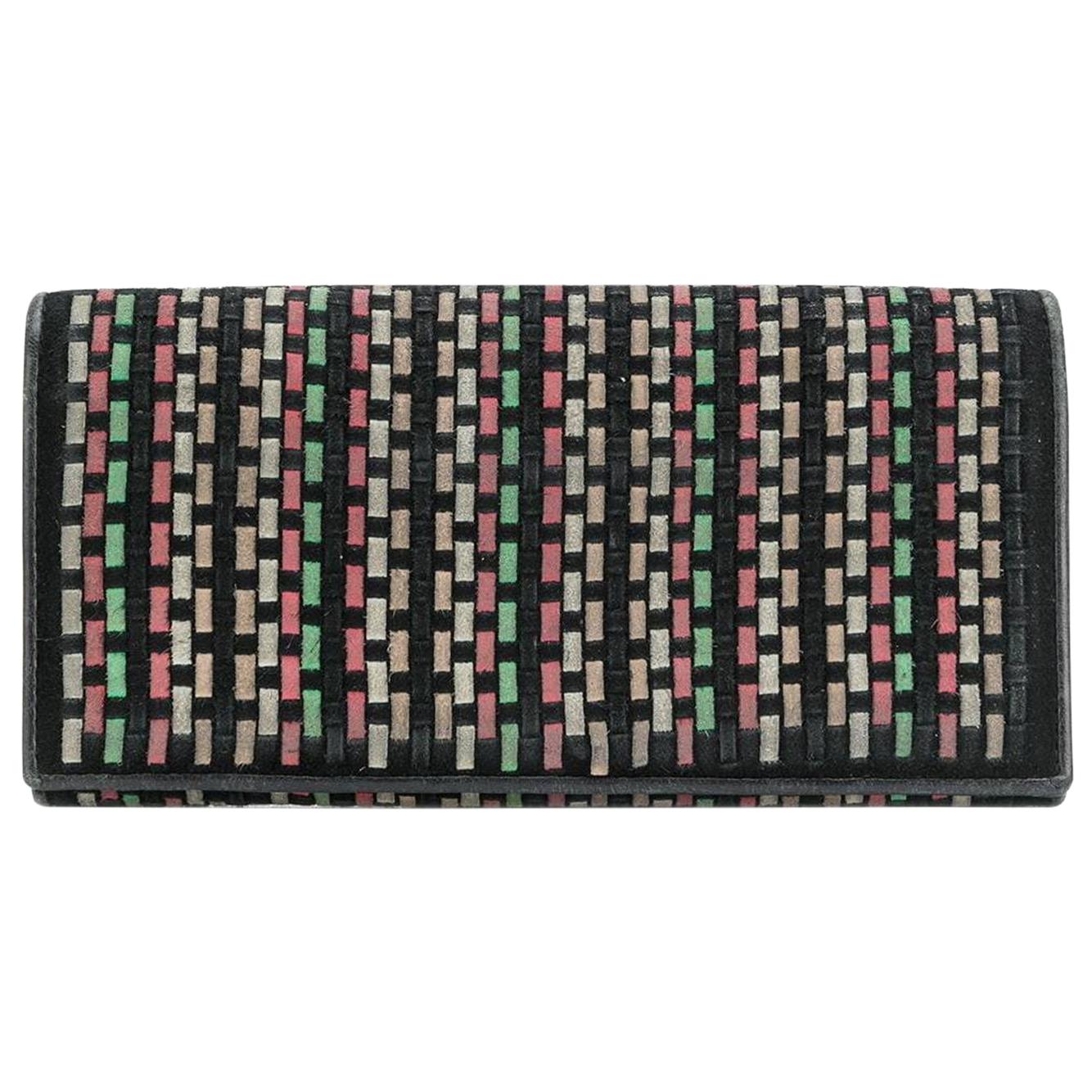 1990s Missoni Multicolor Wallet For Sale
