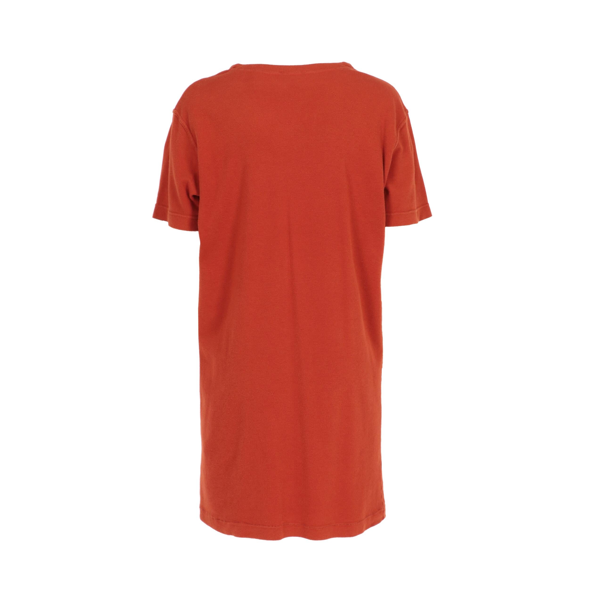 Red 1990s Missoni Printed Dress