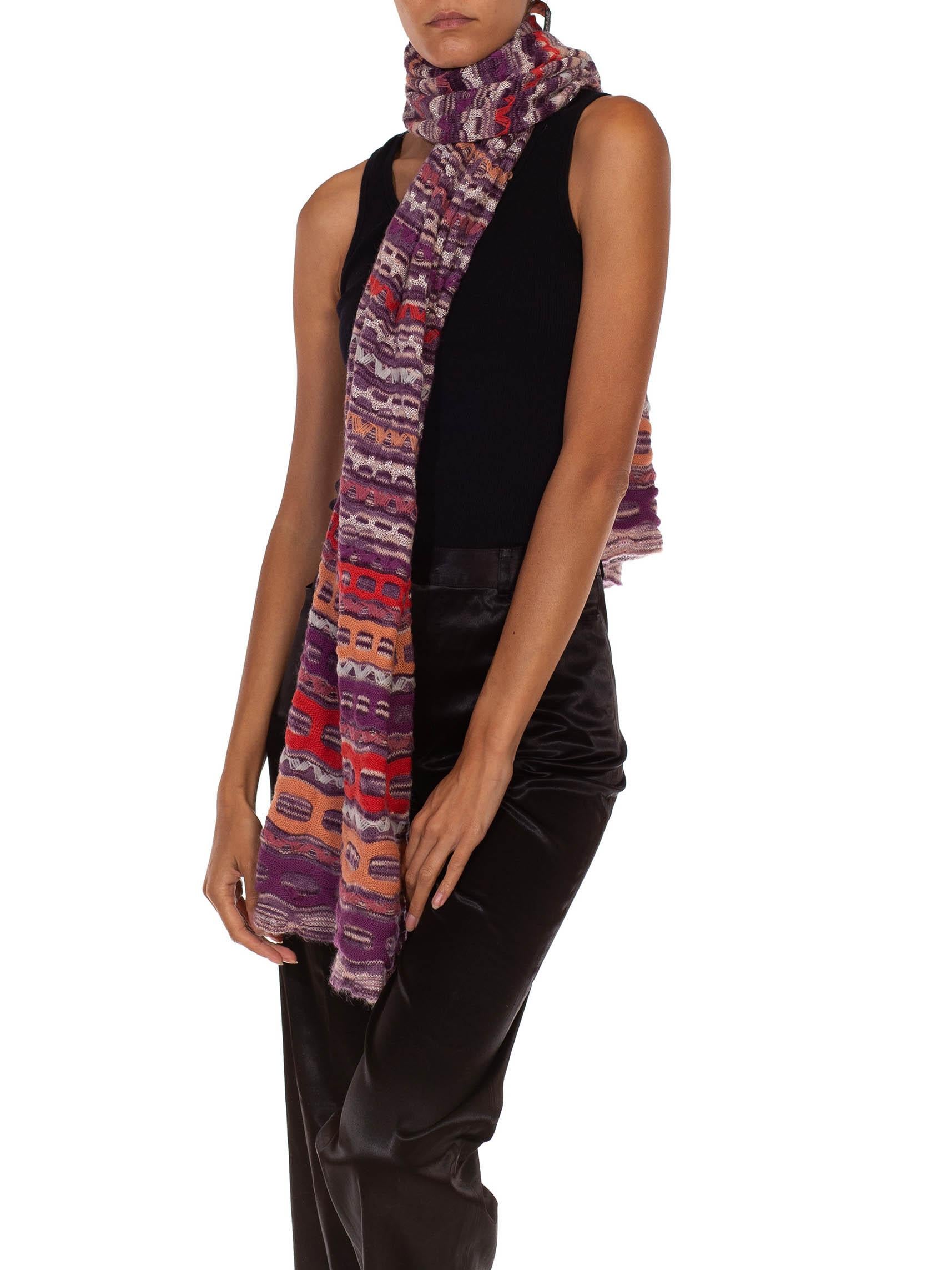 missoni knit scarf