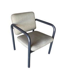 1990s Modernist Tubular Steel Armchair by Kinetics, Set of 5