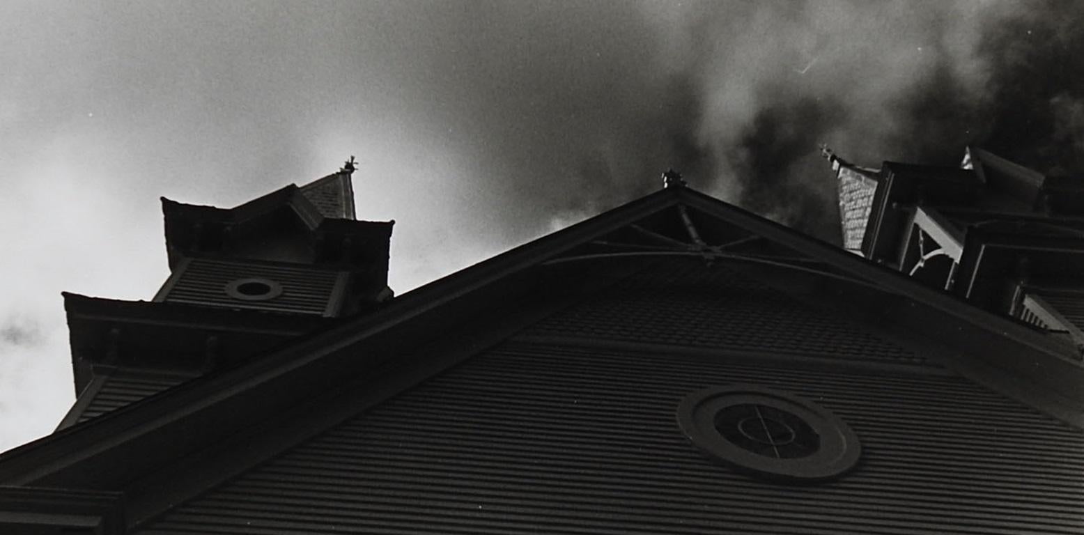 American 1990s Moody Old Church Photograph For Sale