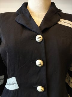 1990s Moschino black jacket