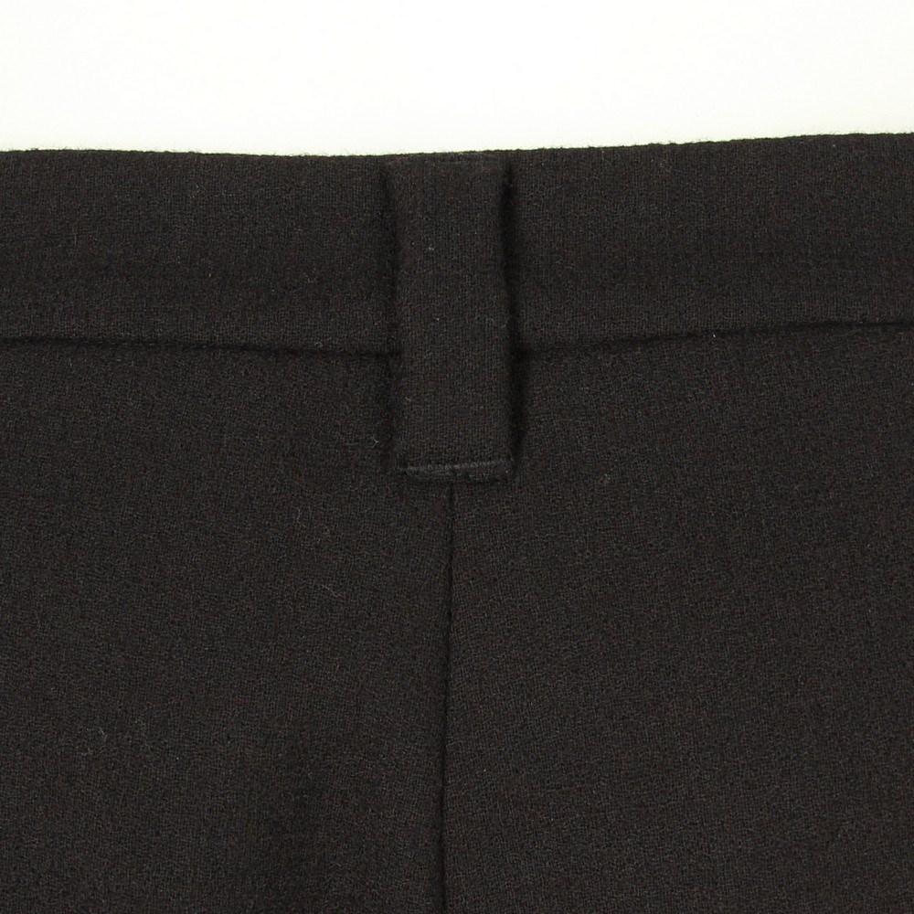 1990s Moschino black wool midi trousers In Excellent Condition In Lugo (RA), IT