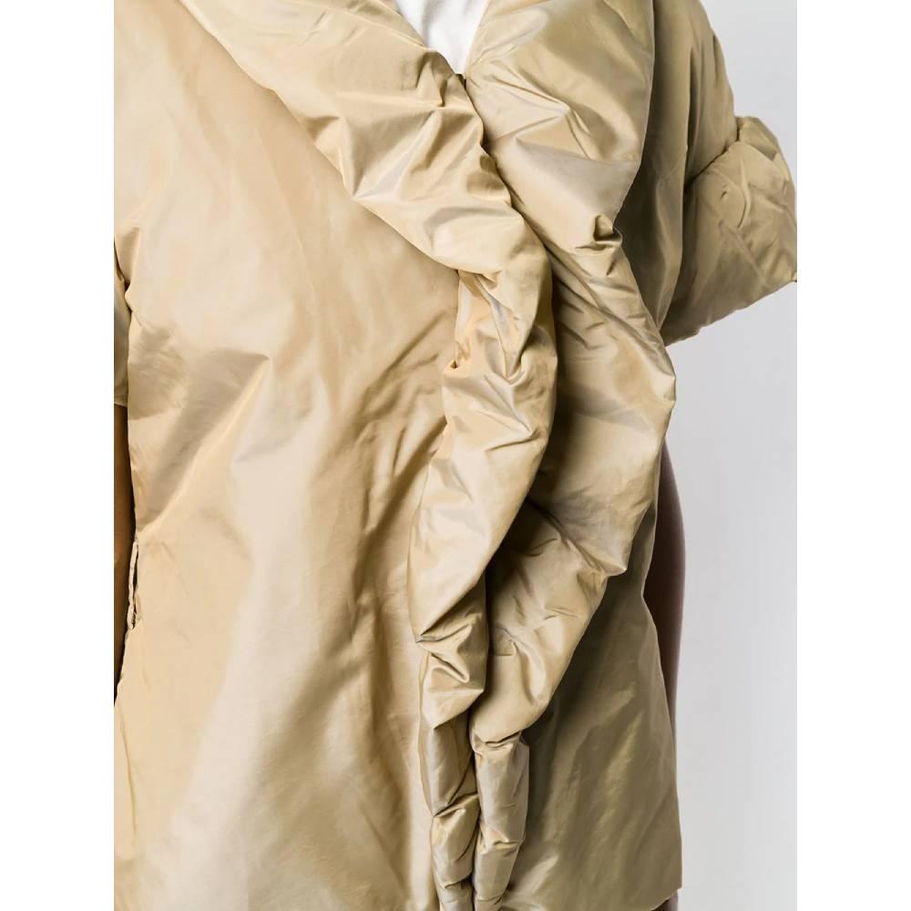 Women's 1990s Moschino Cheap and Chic Beige Padded Jacket