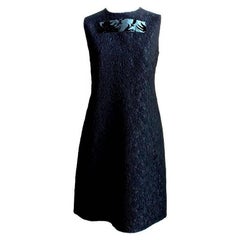 1990er MOSCHINO CHEAP und CHIC Brokat-Kleid