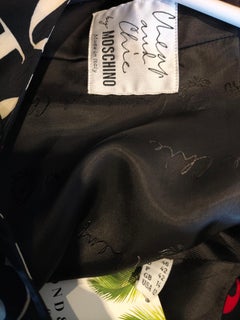 1990s Moschino Cheap and Chic multicoloured jacket