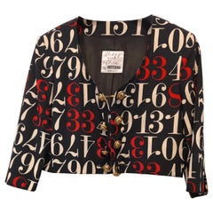 1990s Moschino Cheap and Chic multicoloured jacket