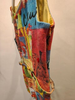 1990S Moschino Cheap & Chic cotton multicoloured dress size 42