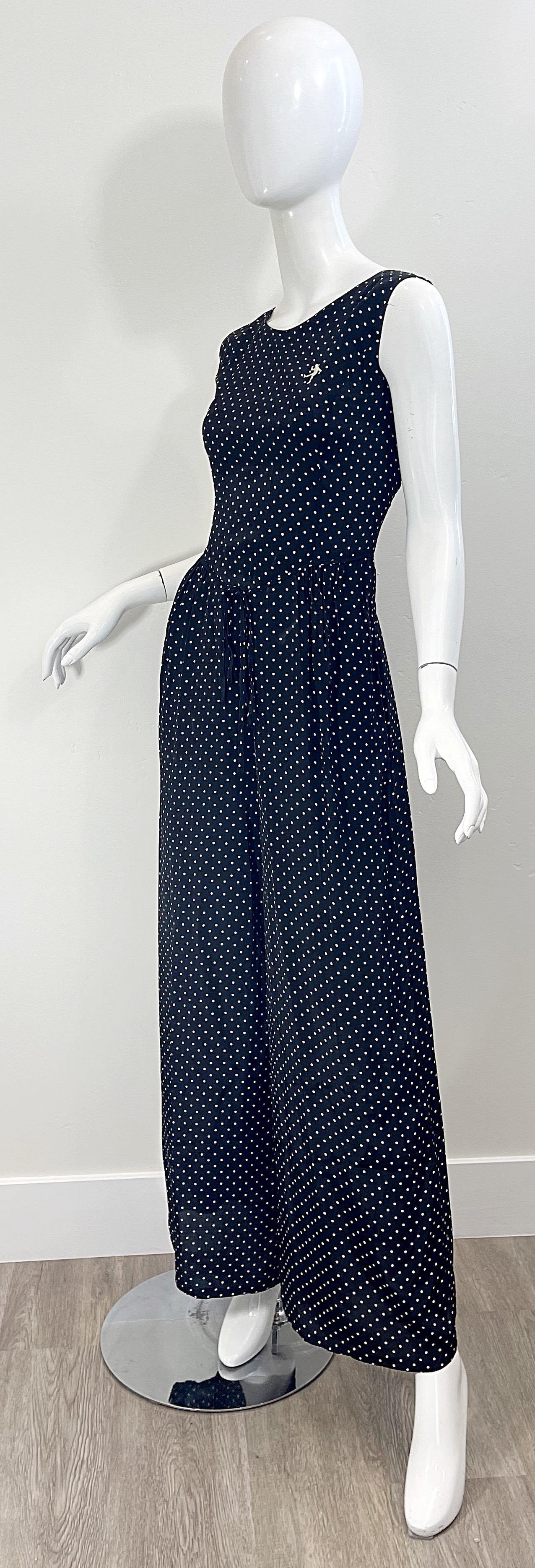 1990 Moschino Cheap and Chic Talla 8 / 10 Popeye Olive Oyl Negro Blanco Mono en venta 5