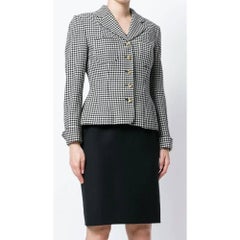 1990s Moschino Checked Suit