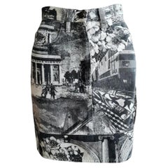 1990s Moschino jeans cotton skirt size 40