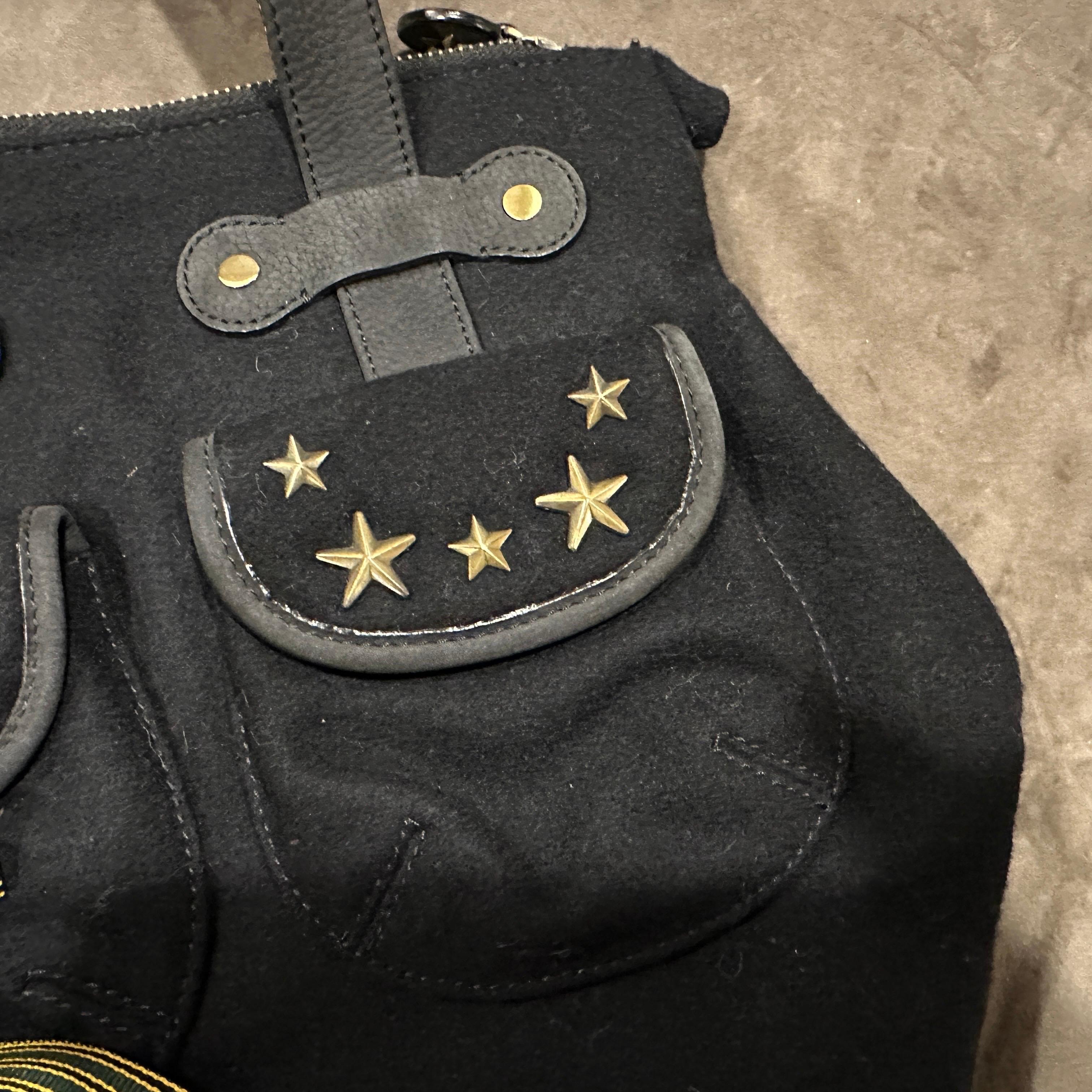Women's 1990s Moschino Jeans Top Hande Bag by Franco Moschino For Sale