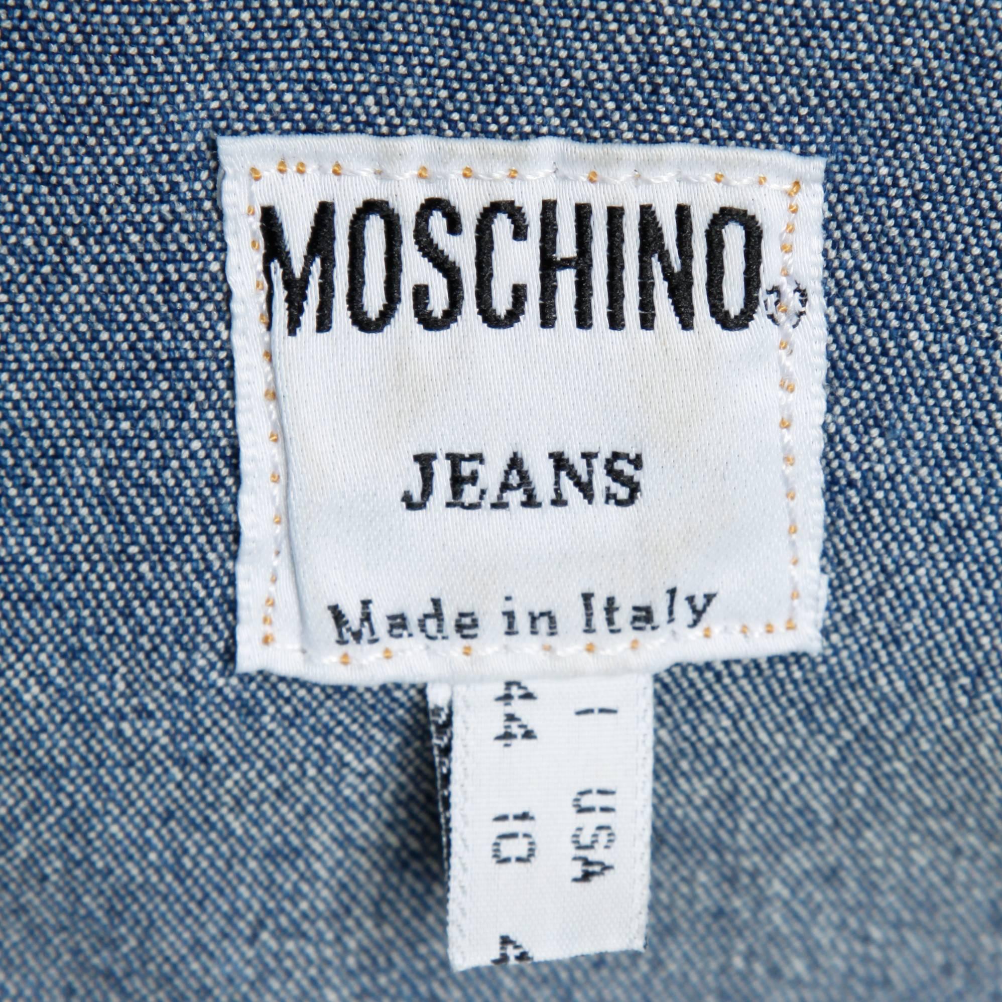 1990s Moschino Jeans Vintage Denim 