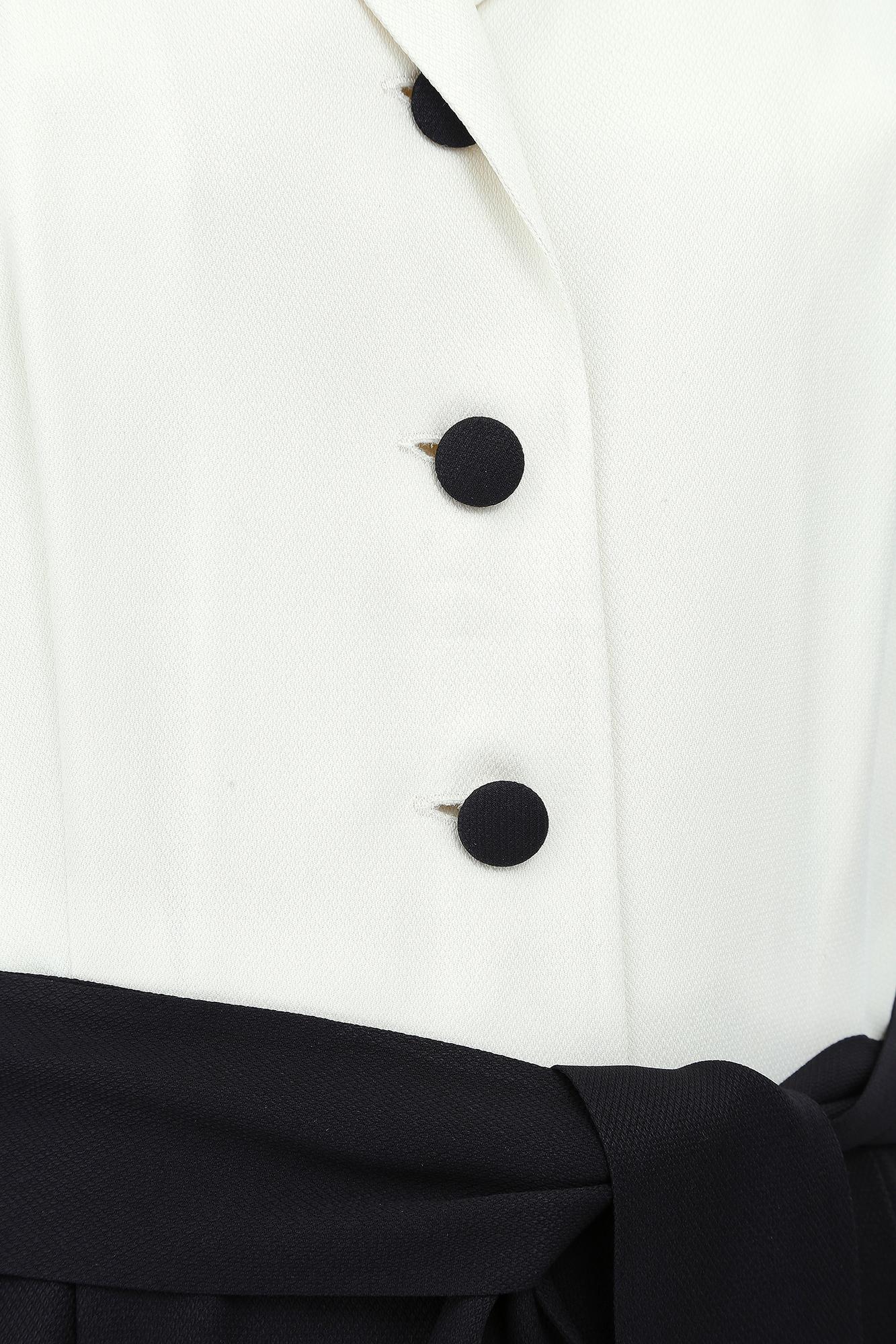 Women's 1990s Moschino Monochrome Sleeveless Tuxedo Dress For Sale