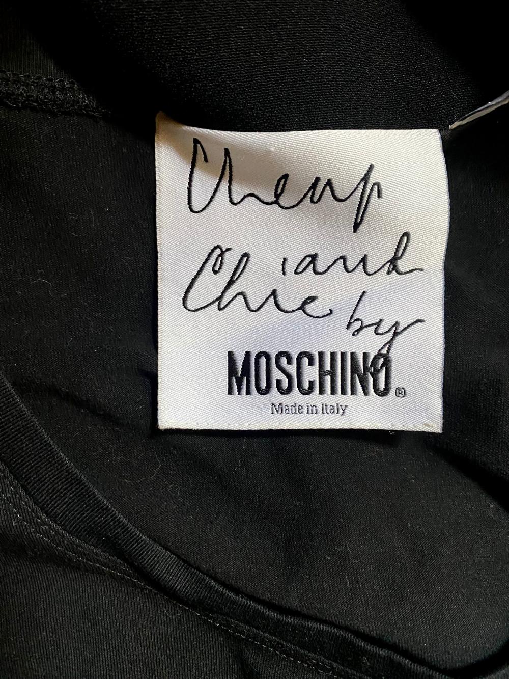 1990 Moschino - T-shirt panda à paillettes Pour femmes en vente