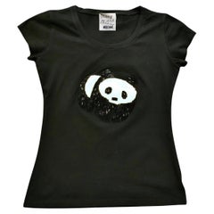 Camiseta Moschino Panda Lentejuelas 1990