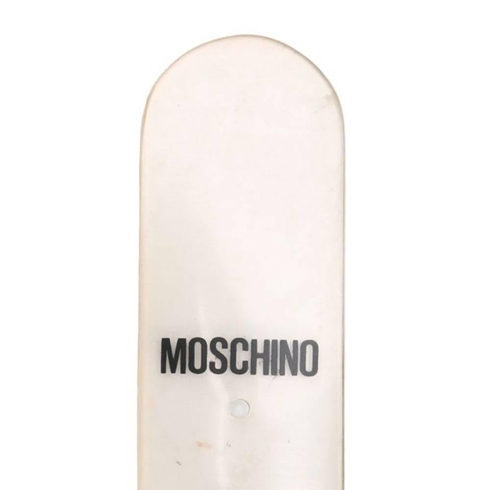 Beige 1990s Moschino Transparent Belt