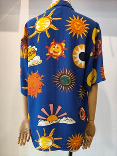 1990s Moschino vintage multicoloured shirt