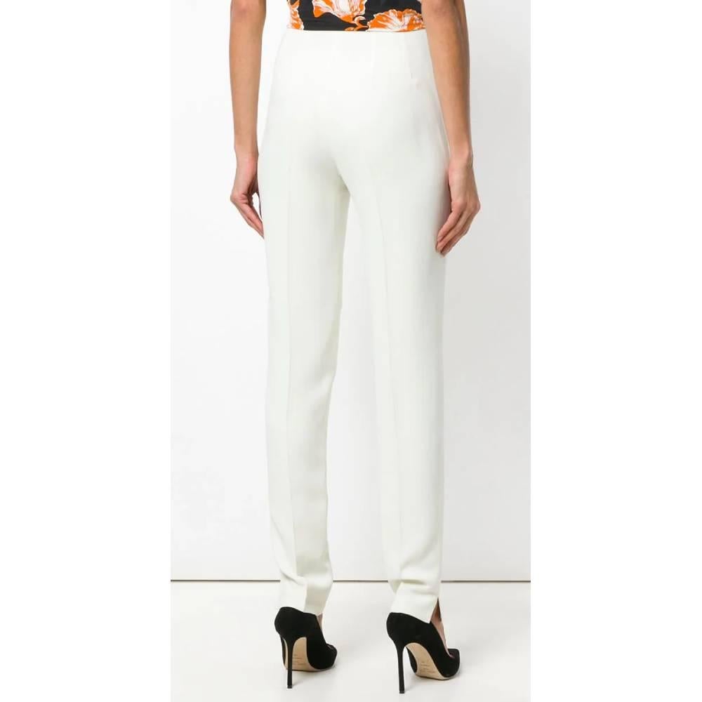 1990s Moschino White Trousers In Good Condition In Lugo (RA), IT