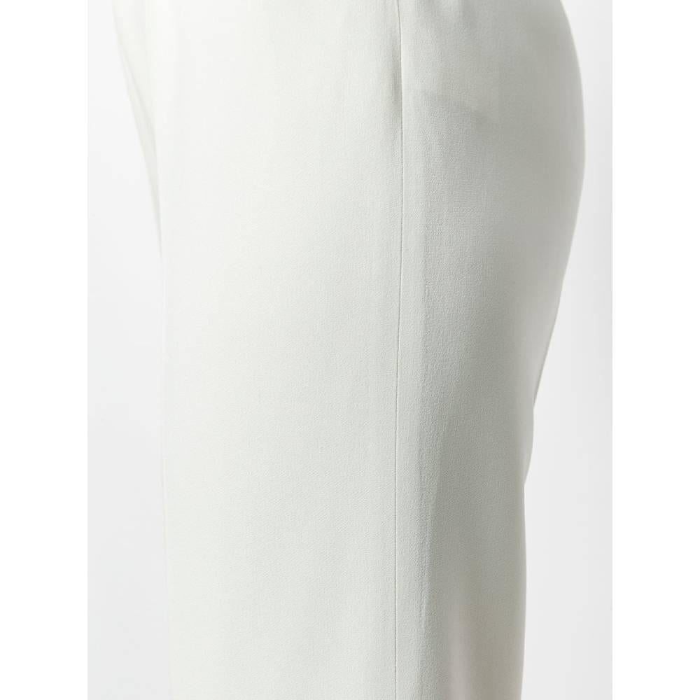 Women's 1990s Moschino White Trousers