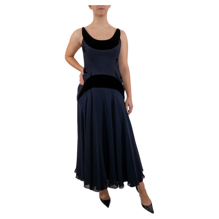 sachin and babi light blue dress Buy Chiffon Polka Dot Flutter Maxi Slip Dress, Black & White Dots - Order  Slips online