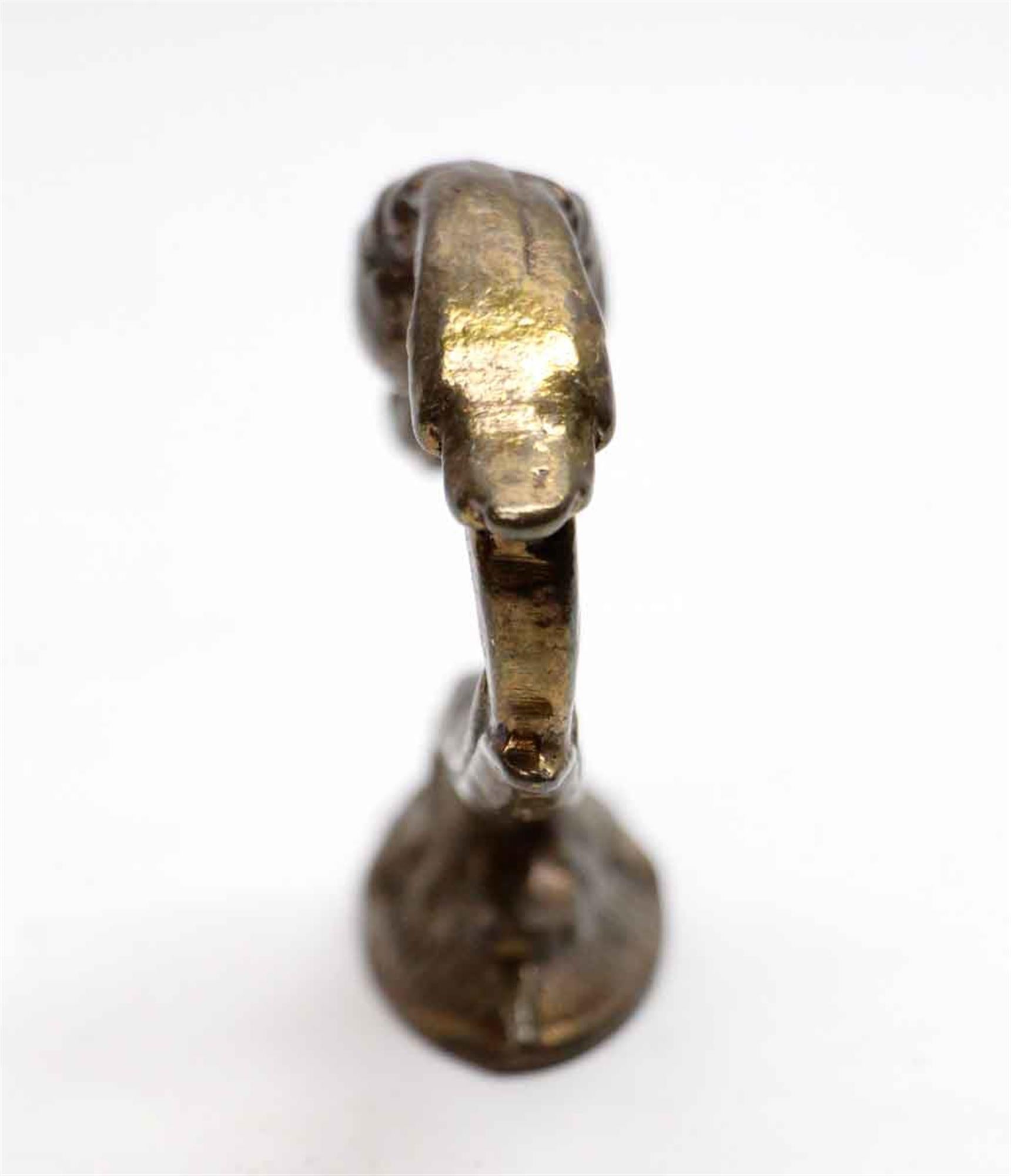 1990s NYC Waldorf Astoria Hotel Bronze Swan Curtain Tie Back Hook 2