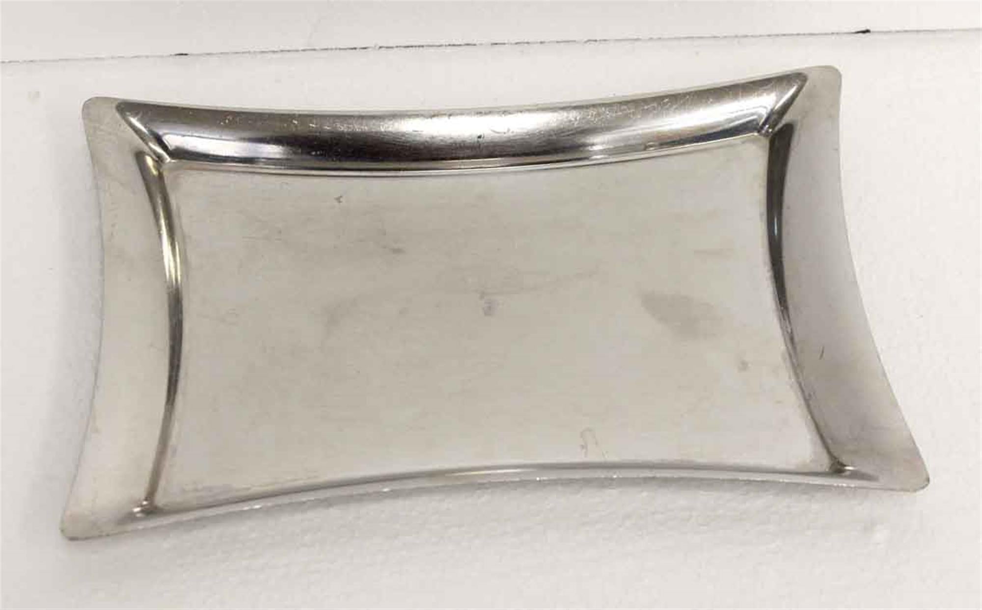 Italian NYC Waldorf Astoria Hotel Curved Platter