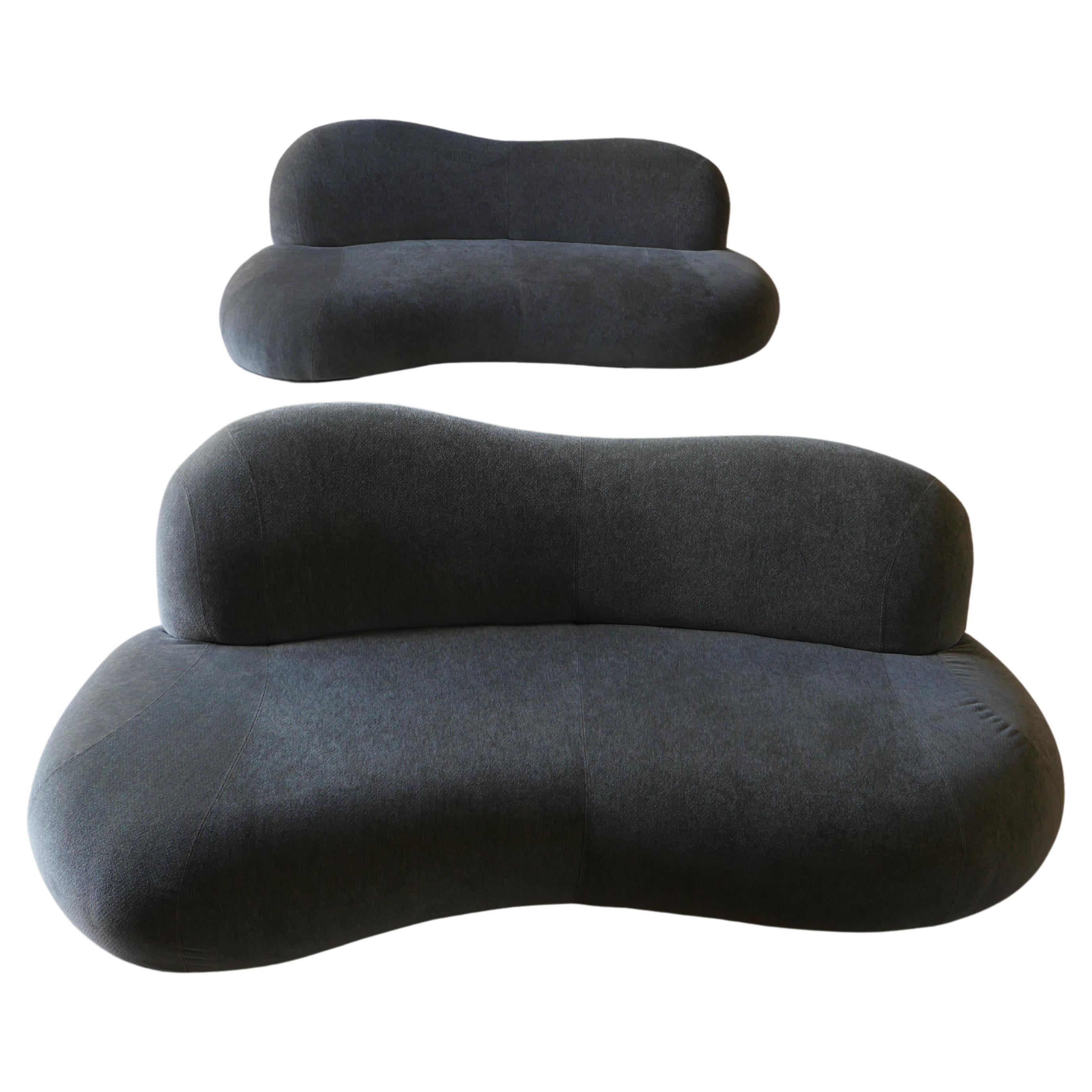 1990s, Organic Form Sofa by Preview