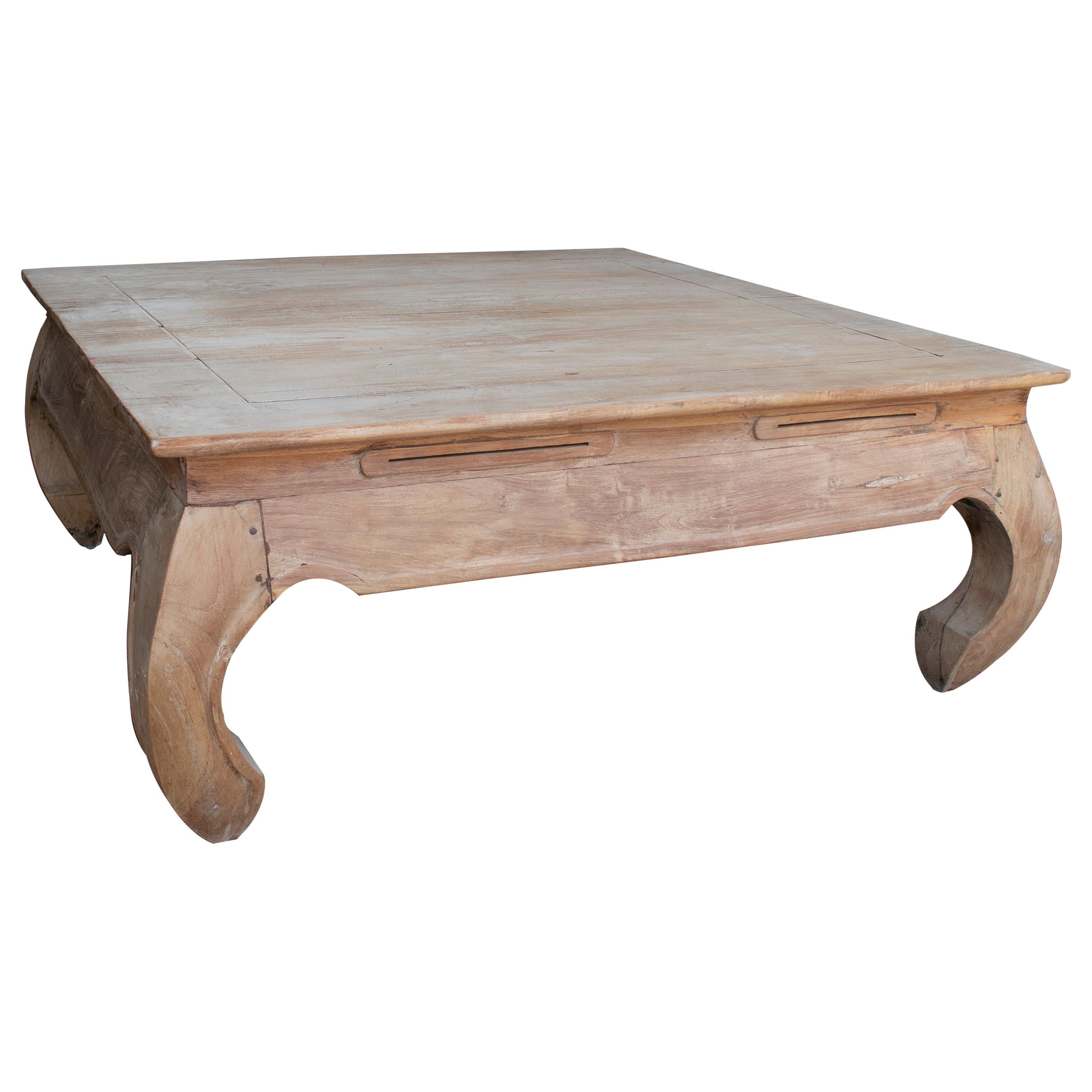 Set of 4 Carved Wooden Coffee Table Legs, Eagle Foot For Sale at 1stDibs