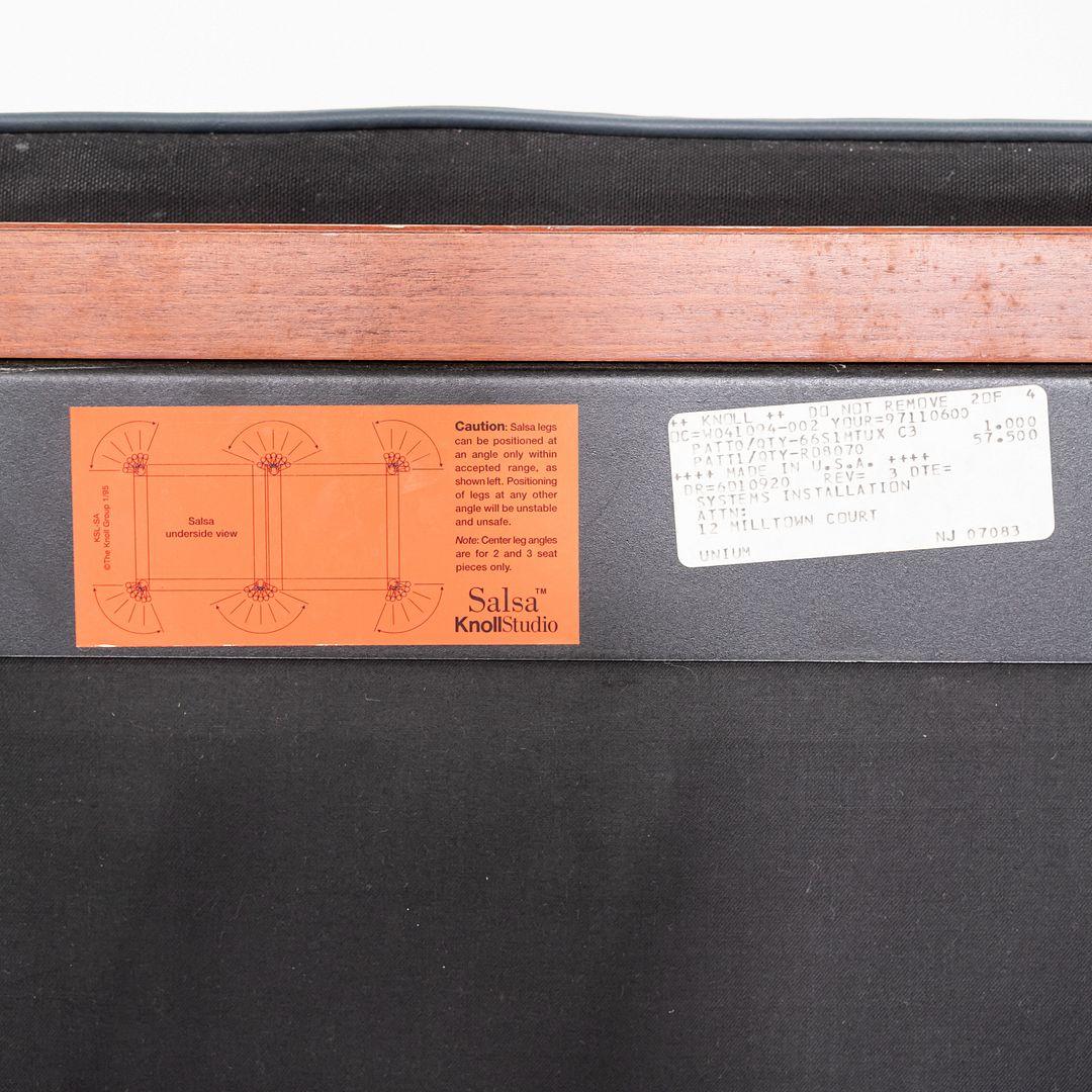 Paire de fauteuils Knoll Salsa des années 1990 par Paul Aferiat et Peter Stamberg en vente 3