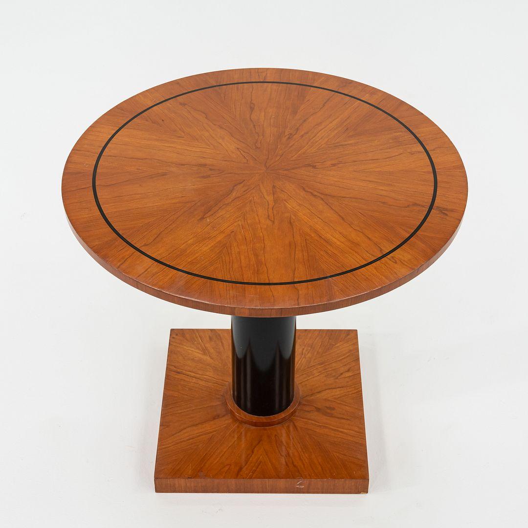 1990s Pair of Michael Graves for Arkitektura Kyoto Side or End Tables in Cherry In Good Condition For Sale In Philadelphia, PA