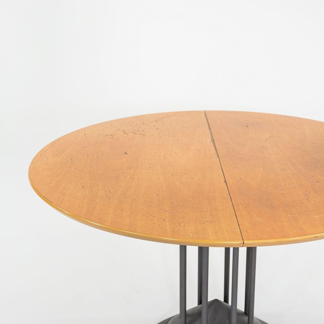 Años 90 Peter Maly para Tonon Italia Mesa de comedor extensible postmoderna con hoja en venta 3