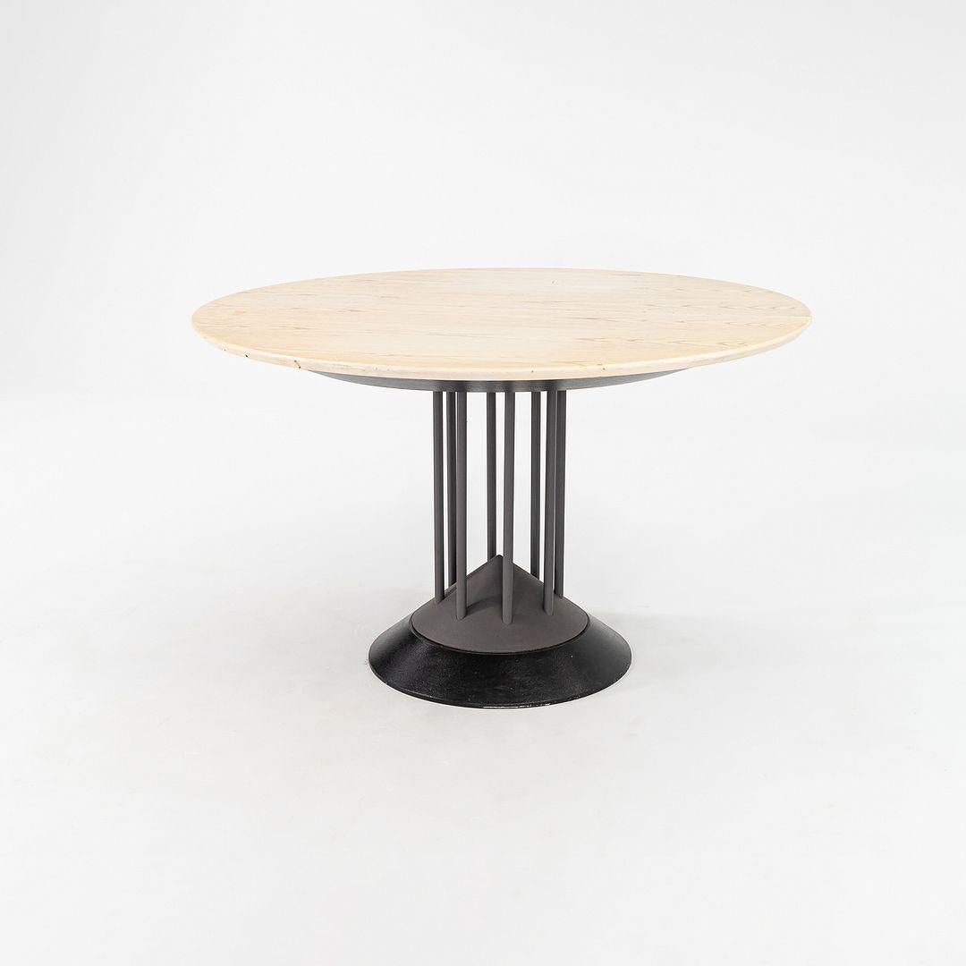 Años 90 Peter Maly para Tonon Italia Mesa de comedor extensible postmoderna con hoja en Bueno estado para la venta en Philadelphia, PA