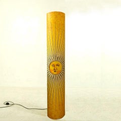 1990 Piero Fornasetti Lampadaire solaire pour Antonangeli, Collectional Pratica