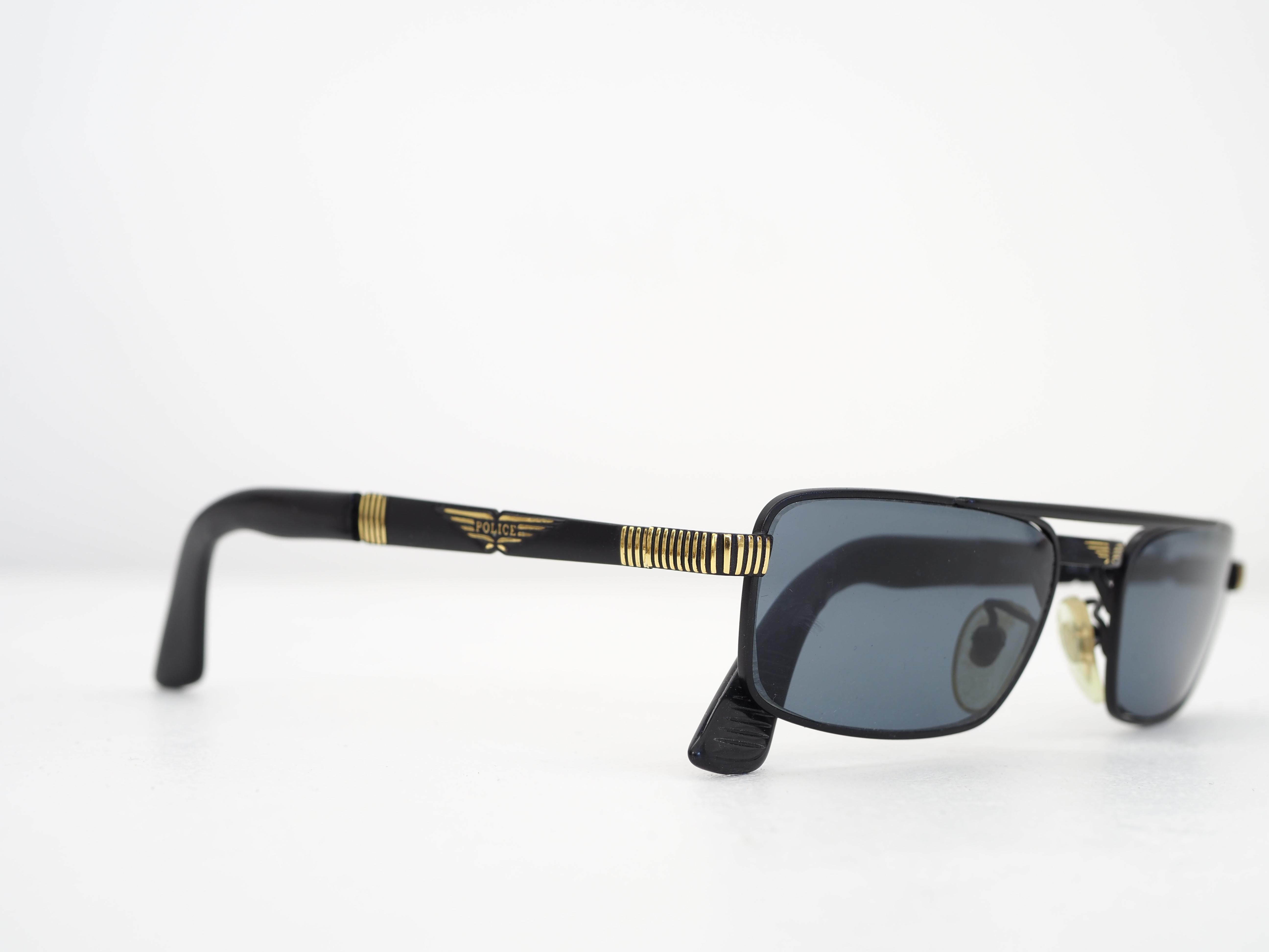1990s Police vintage sunglasses In Good Condition In Capri, IT