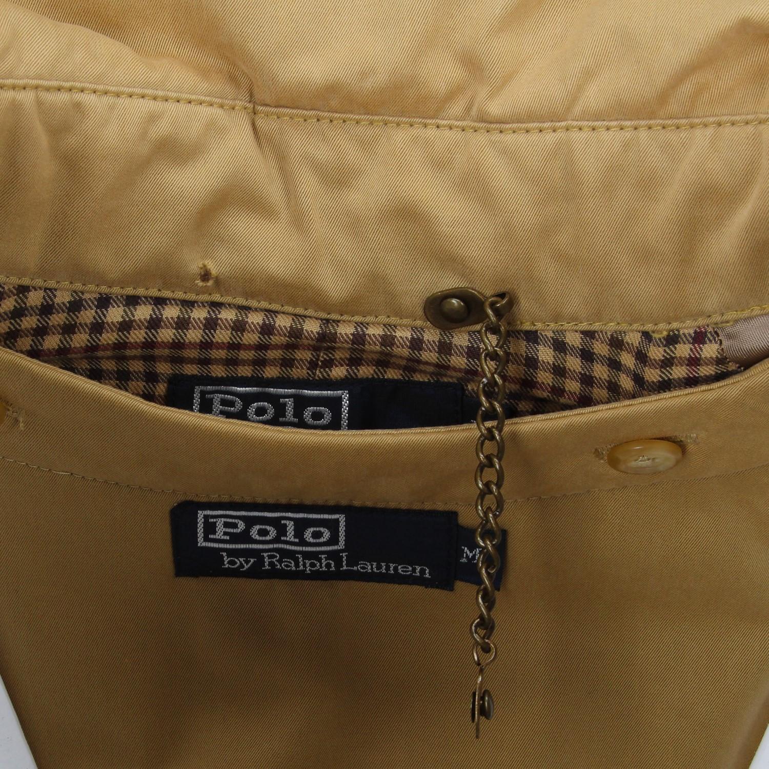 1990s Polo by Ralph Lauren Vintage Trench Coat In Good Condition In Lugo (RA), IT