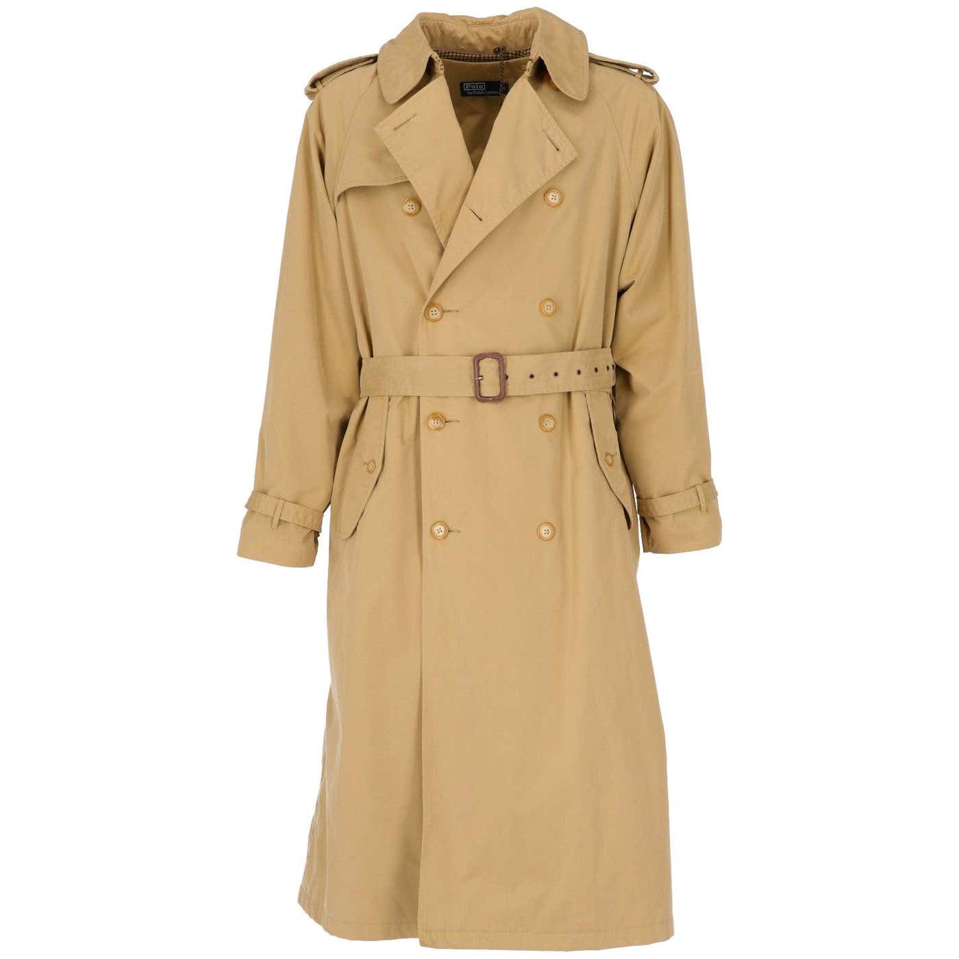 1990s Polo by Ralph Lauren Vintage Trench Coat at 1stDibs | vintage ...