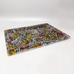 1990s Pop Art Keith Haring Serving Tray by Café des Arts.