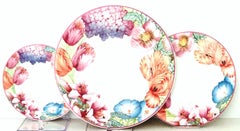 1990s Porcelain Dinnerware "Corolla" by Villeroy & Boch, Germany Set of 36