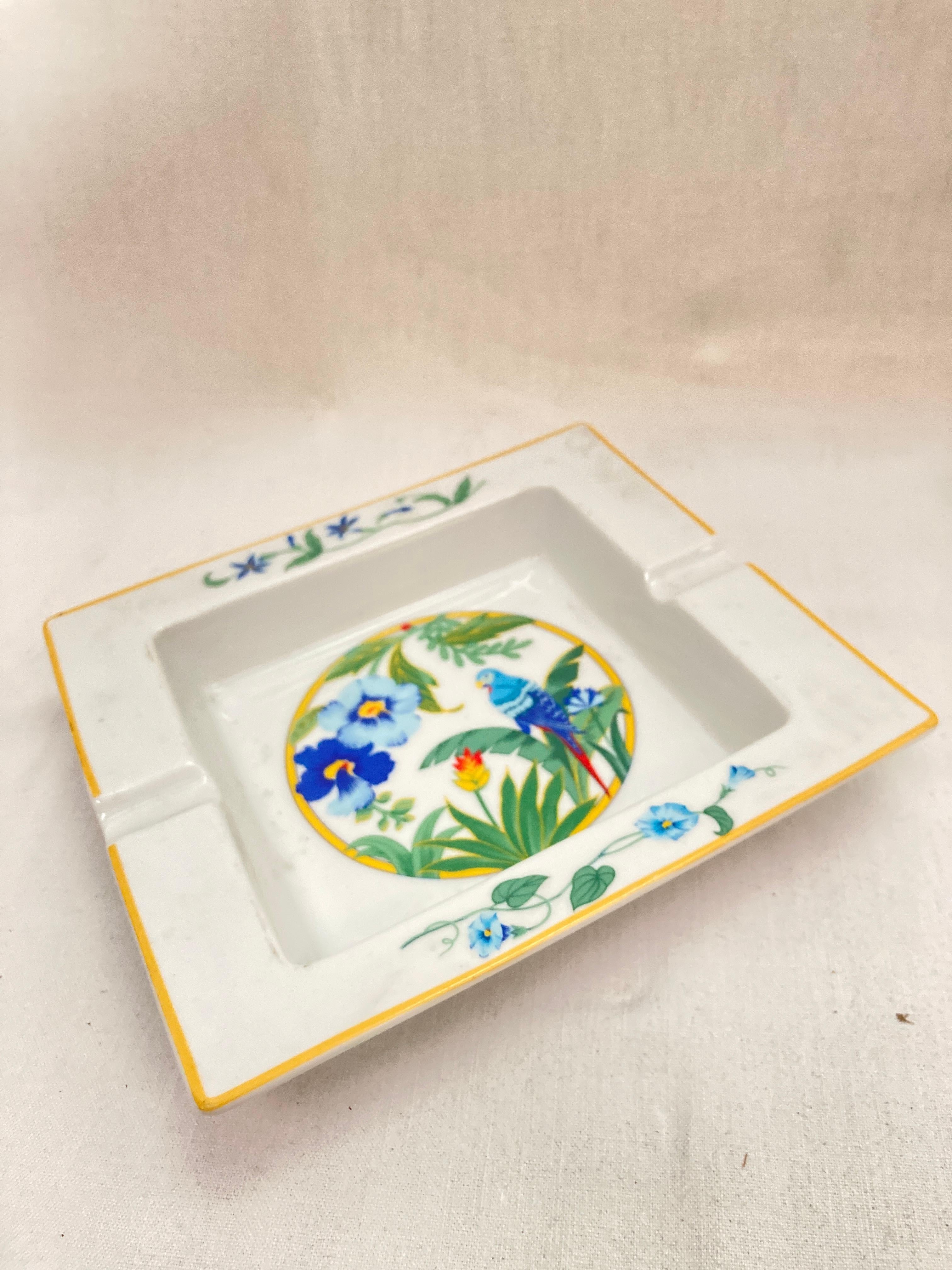 1990's porcelain vide poche by Hermès In Good Condition For Sale In Bois-Colombes, FR