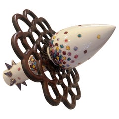Rare sculpture de Borek Sipek pour Driade Postmoderne des années 1990