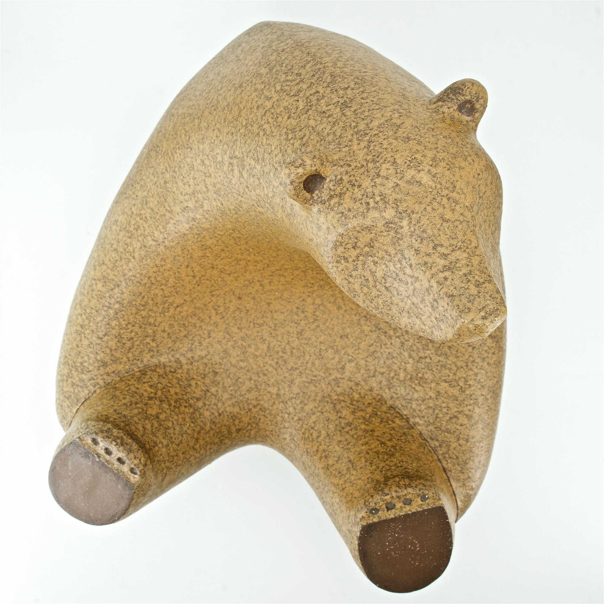 American 1990s Postmodern Abstract Honey Bear Sculpture Large Architectural Form For Sale