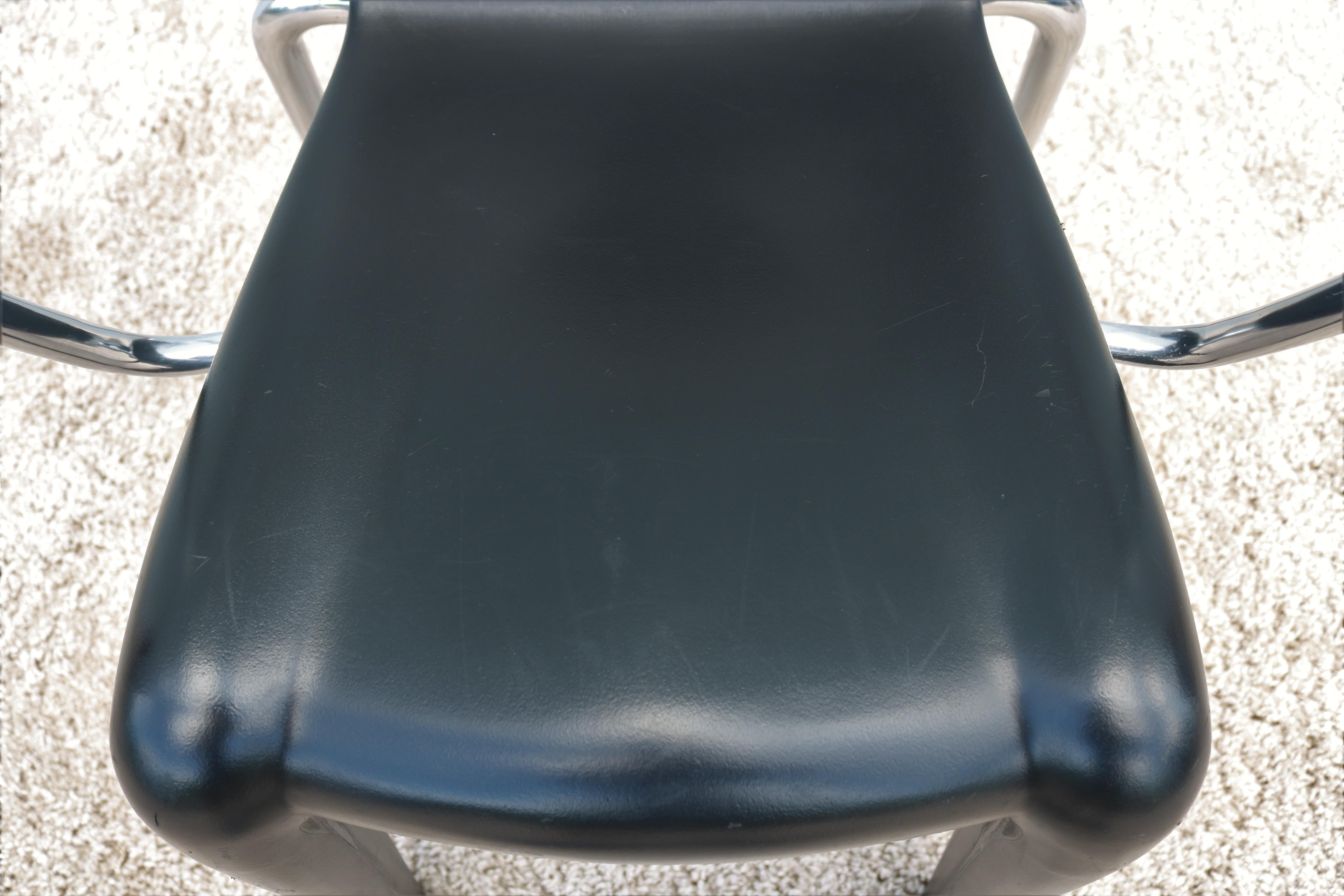 1990s Post-Modern Philippe Starck for Vitra Black Louis 20 Armchair, 3 Available For Sale 7