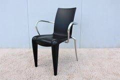 1990s Post-Modern Philippe Starck for Vitra Black Louis 20 Armchair, 3 Available