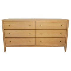 1990's Postmodern Baronet Furniture Solid Maple Dresser