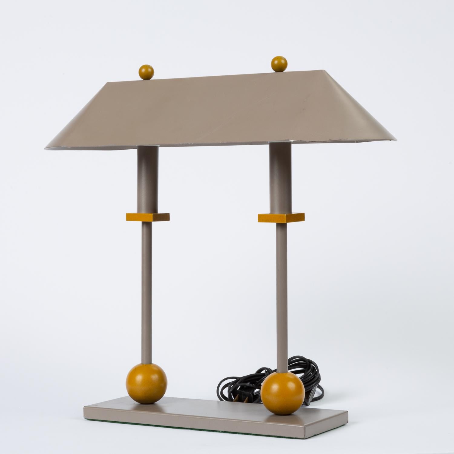 Post-Modern 1990s Postmodern Desk or Table Lamp by Robert Sonneman for George Kovacs