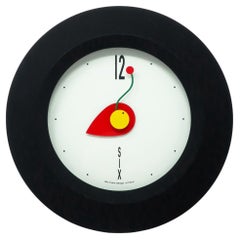 Used 1990s Postmodern Wall Clock